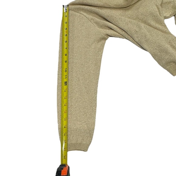 Baxter & Wells size Petite Large women’s gold / tan colored long sleeve shirt. - Picture 4 of 10